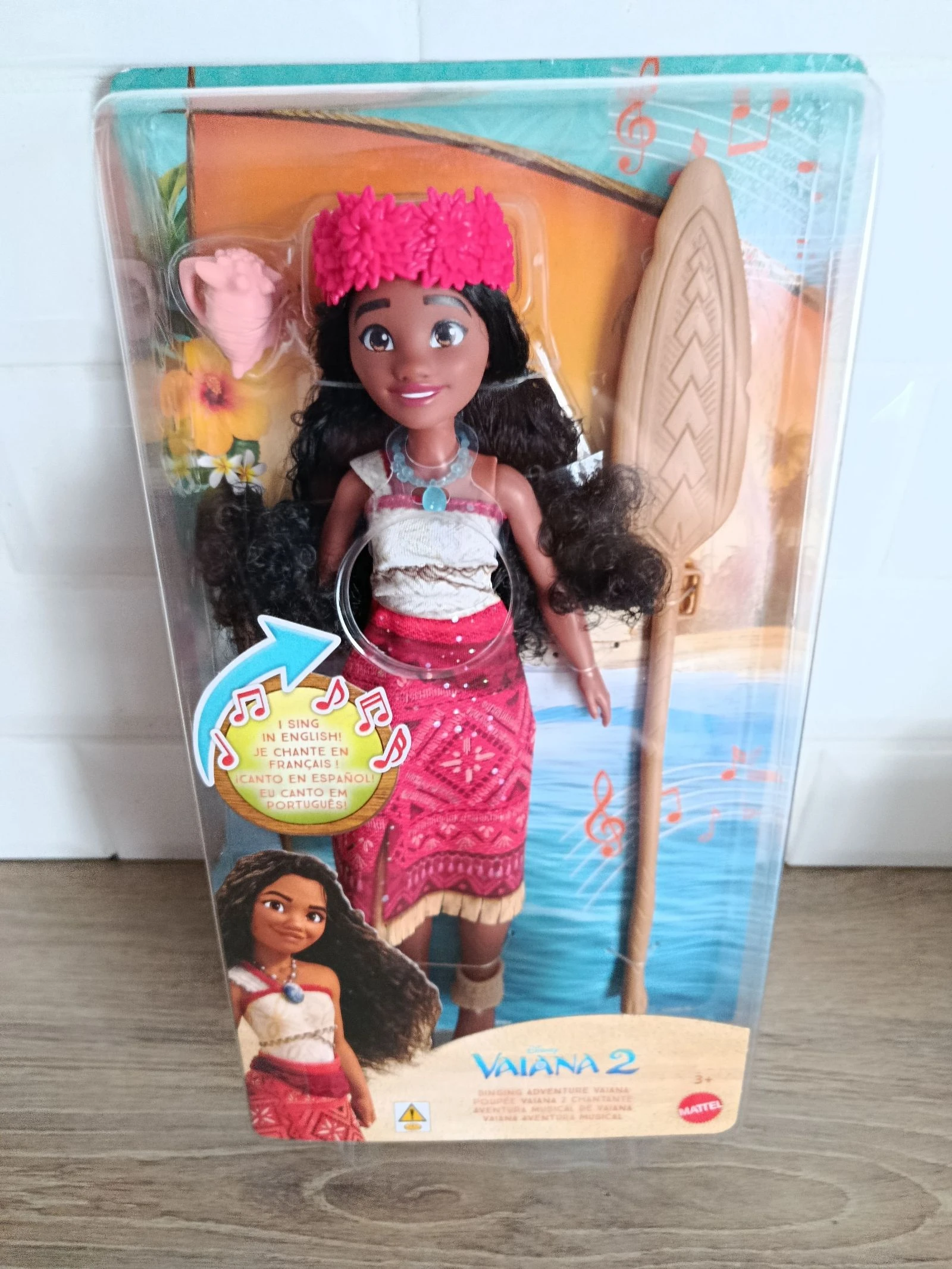 Poupée chantante Vaiana 2 